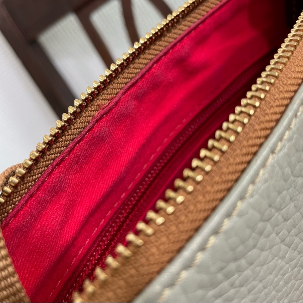 Dooney and Bourke Gray Ginger Pouchette - Picture 14 of 15